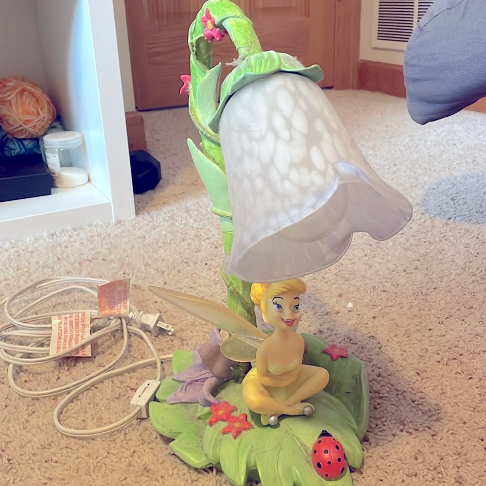 Tinker-bell Disney Hampton Bay Girls Lamp!